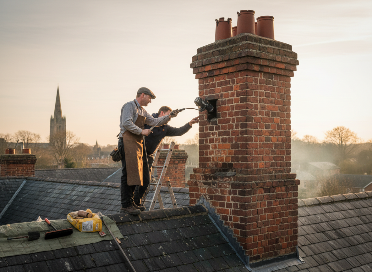 Fixing Draft Problems in Older Gloucester Brick Homes