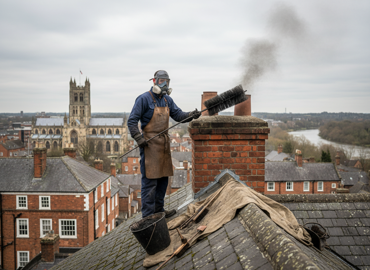 chimney cleaning service in Gloucester