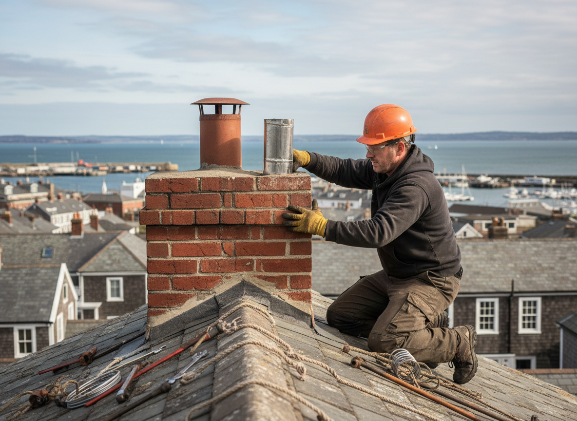chimney liner repair in Gloucester